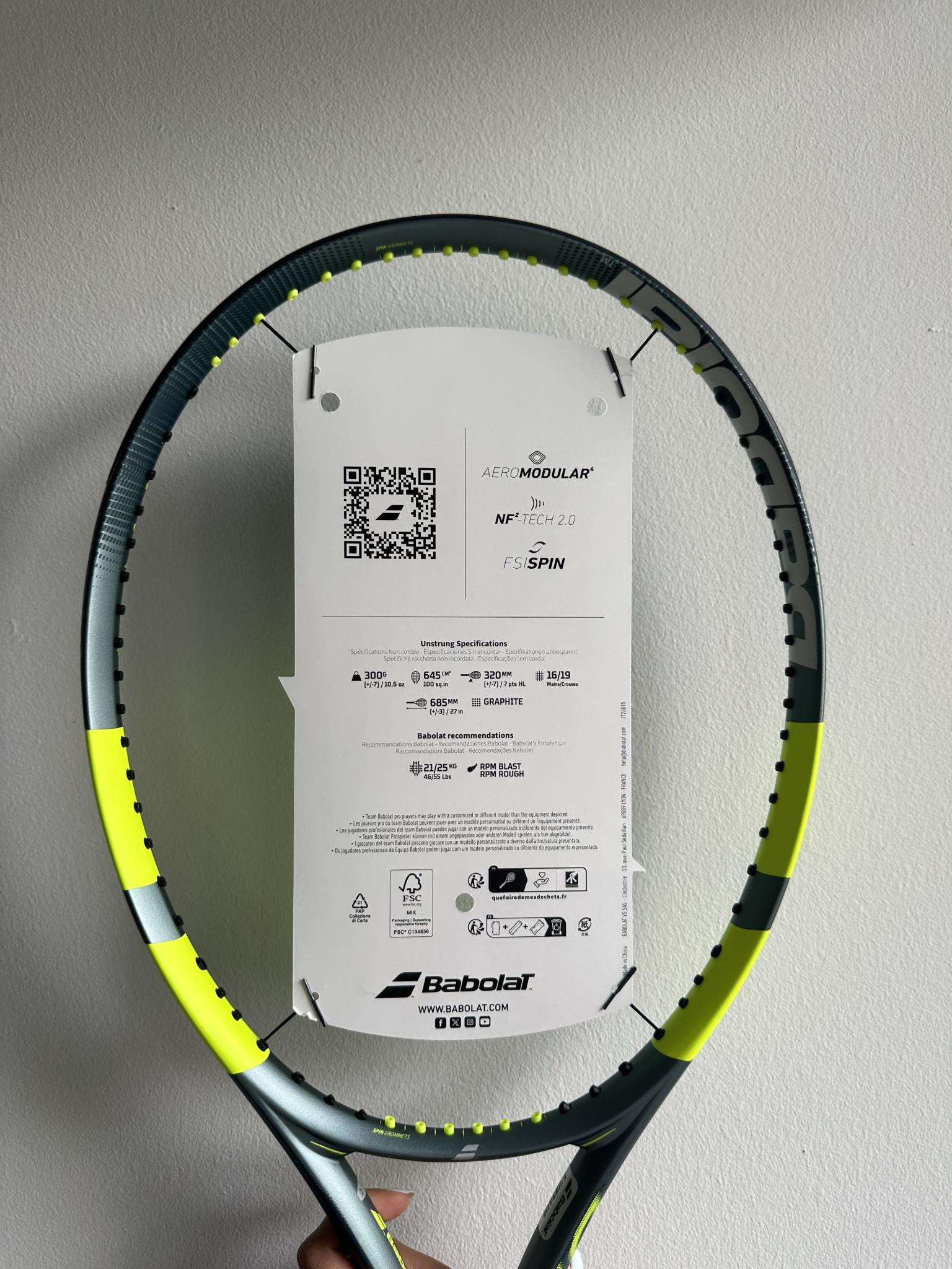 2026 Pure Aero Babolat Racket